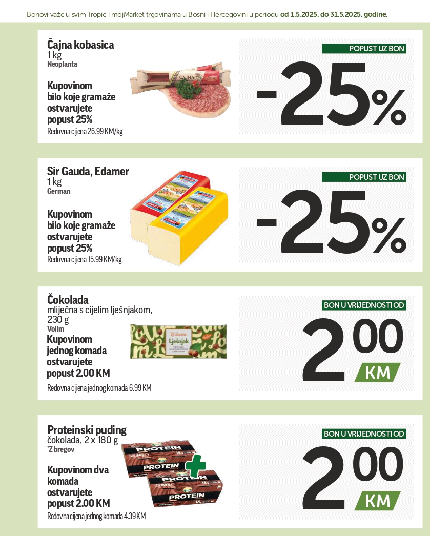 Tropic katalog SUPER BONBONJERA 1-31.5.2025.