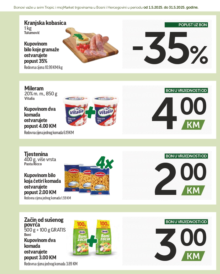 Tropic katalog SUPER BONBONJERA 1-31.5.2025.