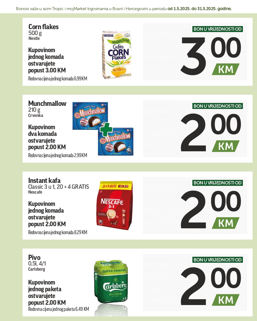 Tropic katalog SUPER BONBONJERA 1-31.5.2025.