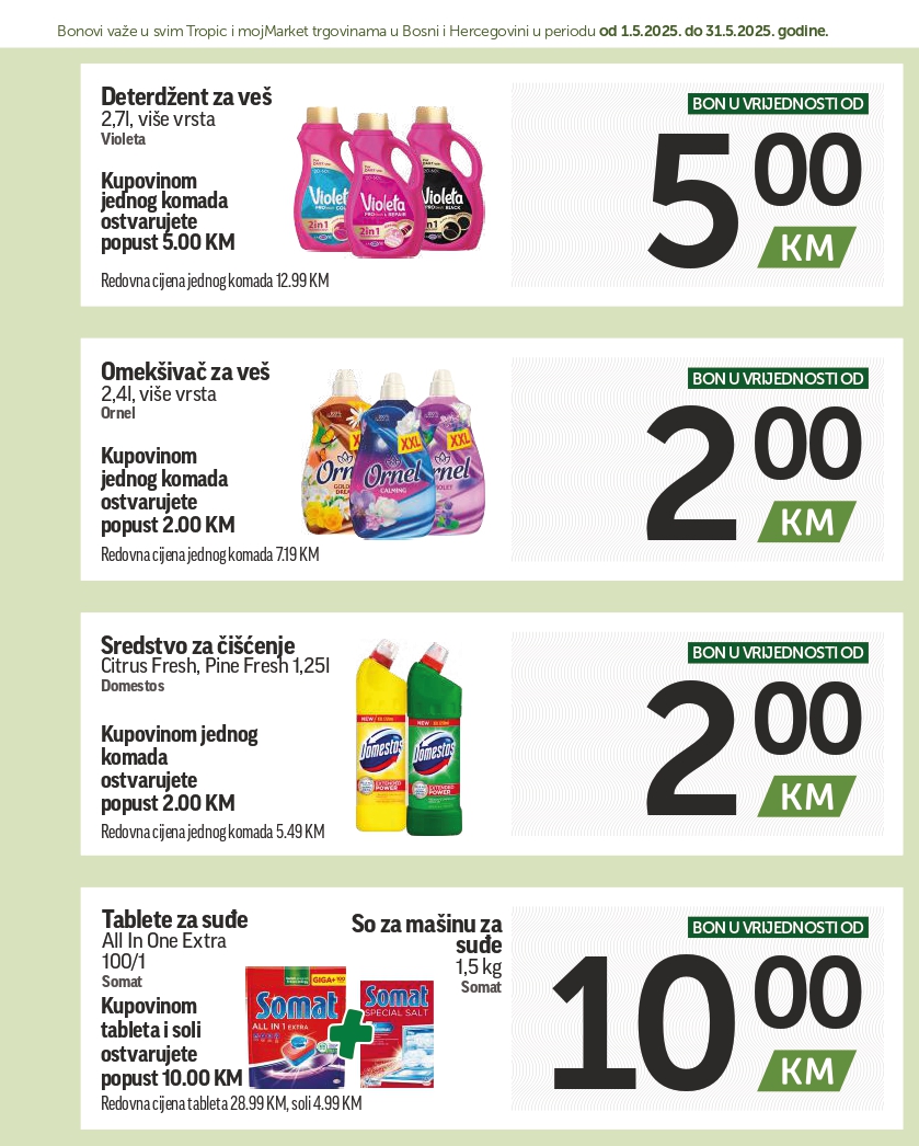 Tropic katalog SUPER BONBONJERA 1-31.5.2025.