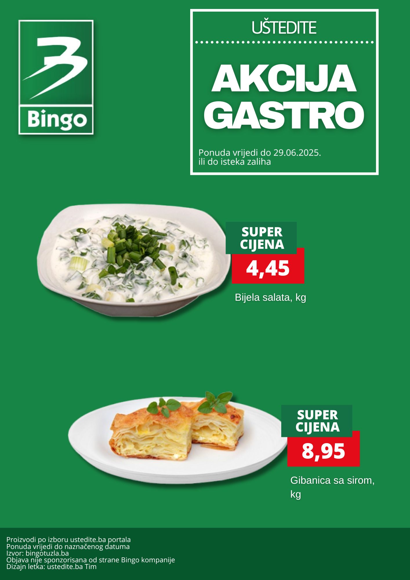 Bingo GASTRO ODJEL