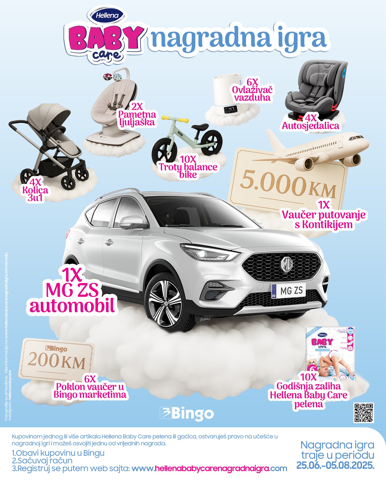 Bingo NAGRADNA IGRA 25.6-5.8.2025.
