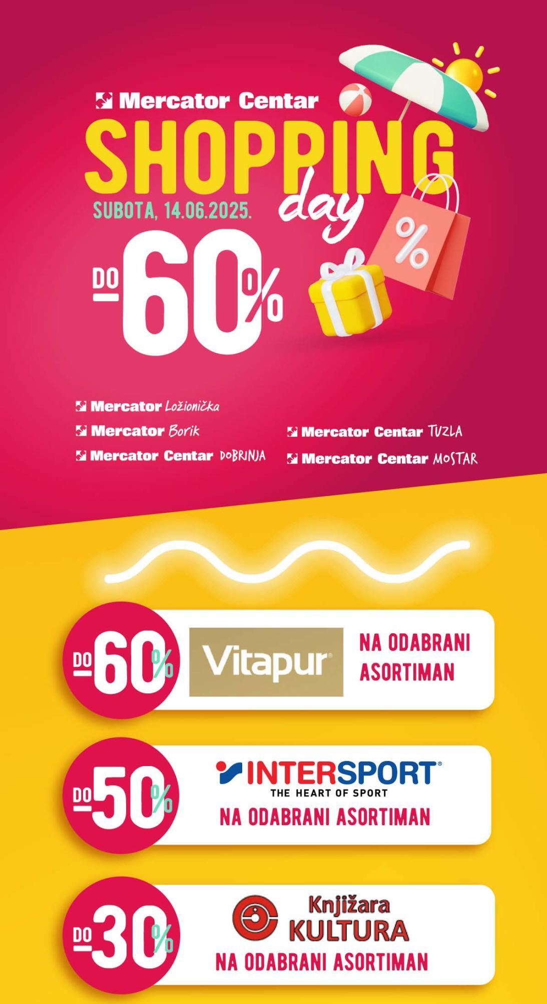 Mercator Shopping day