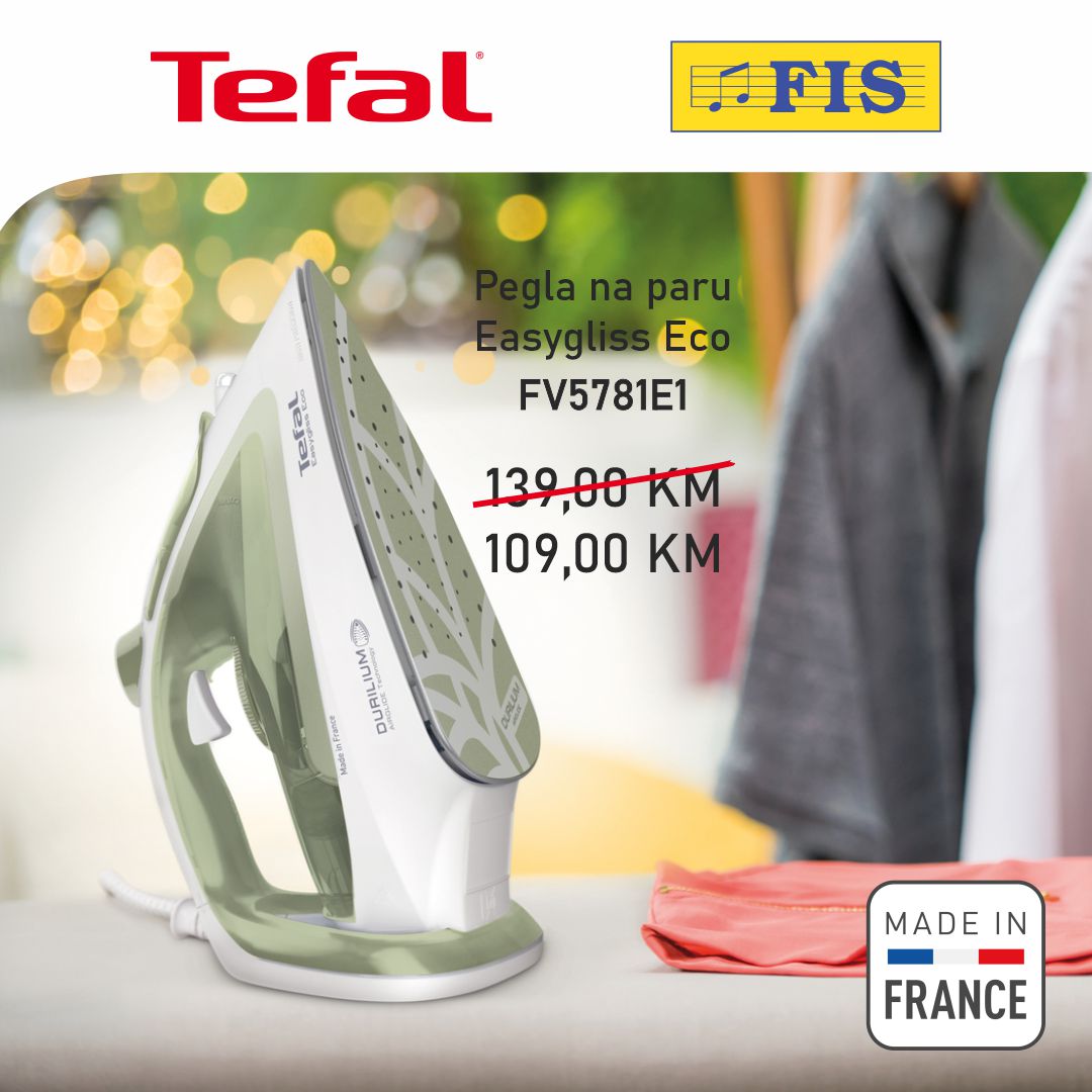 Fis akcija TEFAL & ROWENTA – sniženje do 30.6.2025.