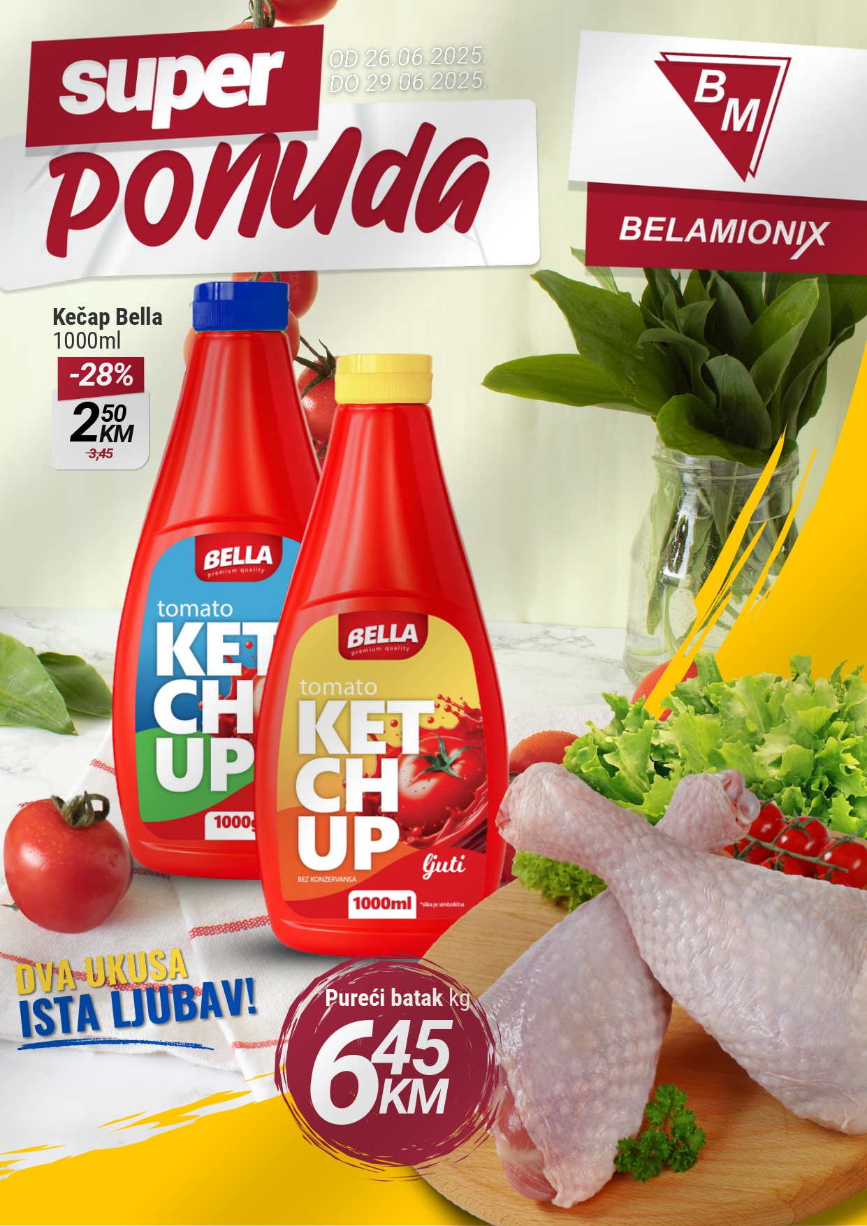 Belamionix vikend akcija 26-29.6.2025.