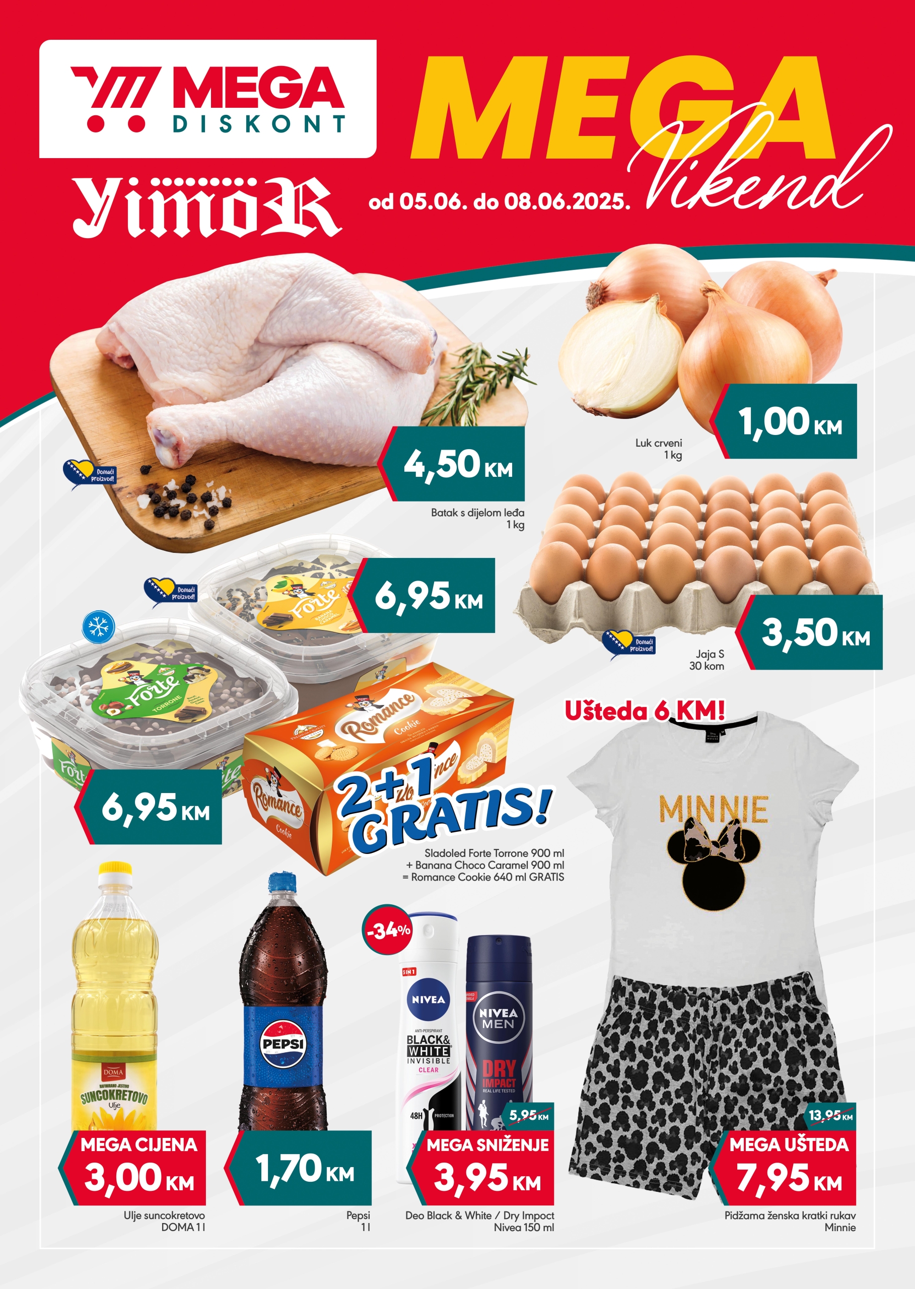 Mega Diskont vikend akcija 5-8.6.2025.
