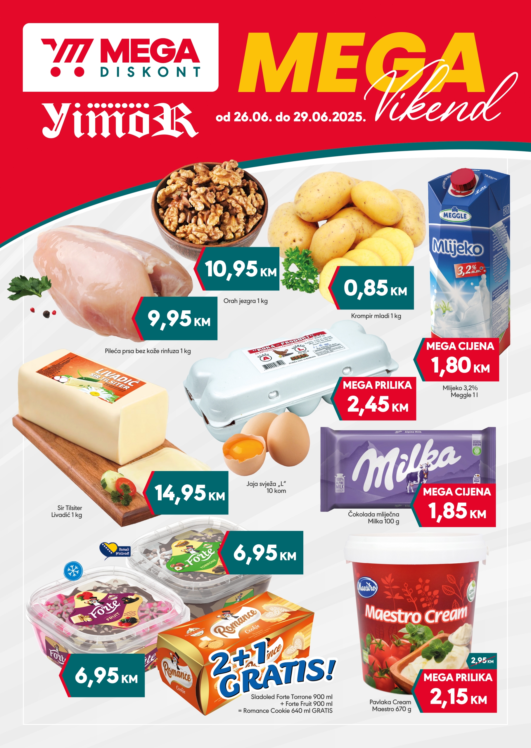 Mega Diskont vikend akcija 26-29.6.2025.