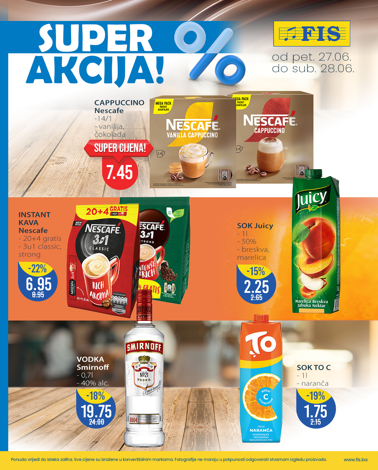 Fis vikend akcija 27-28.6.2025.