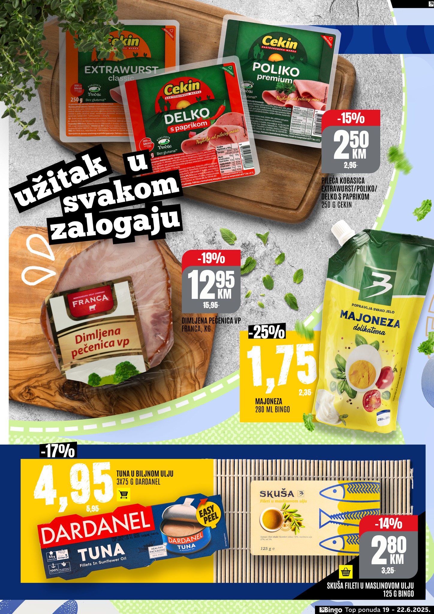 Bingo vikend akcija 19-22.6.2026.