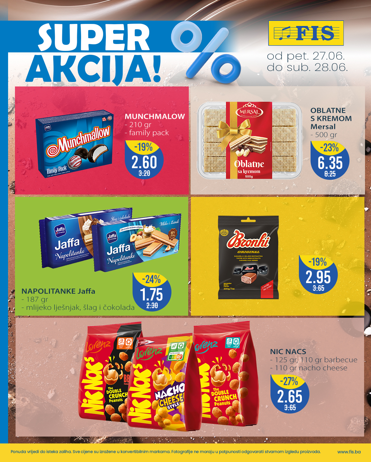 Fis vikend akcija 27-28.6.2025.