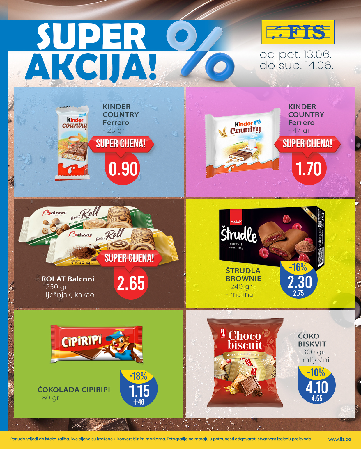 Fis vikend akcija 13-14.6.2025.
