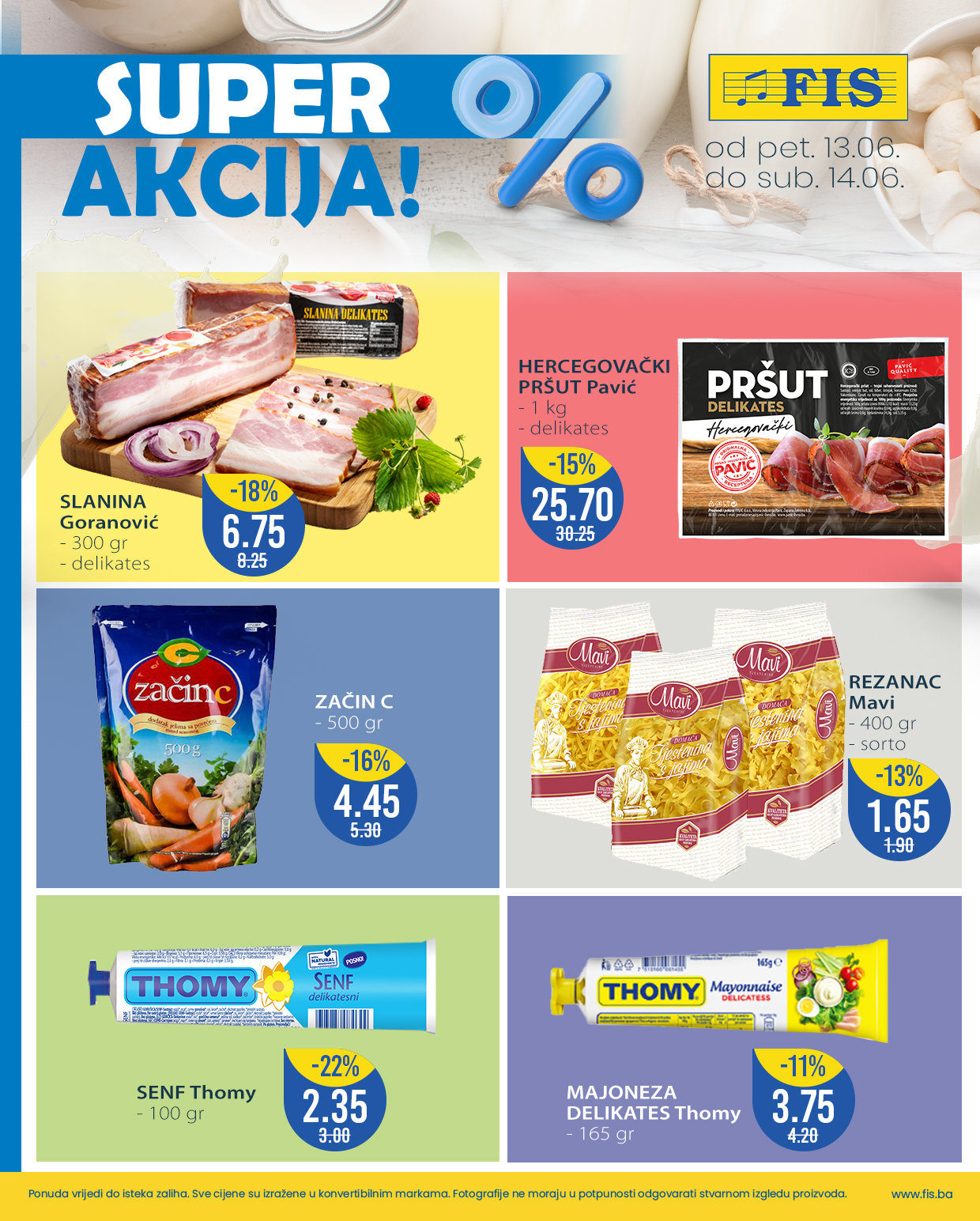 Fis vikend akcija 13-14.6.2025.