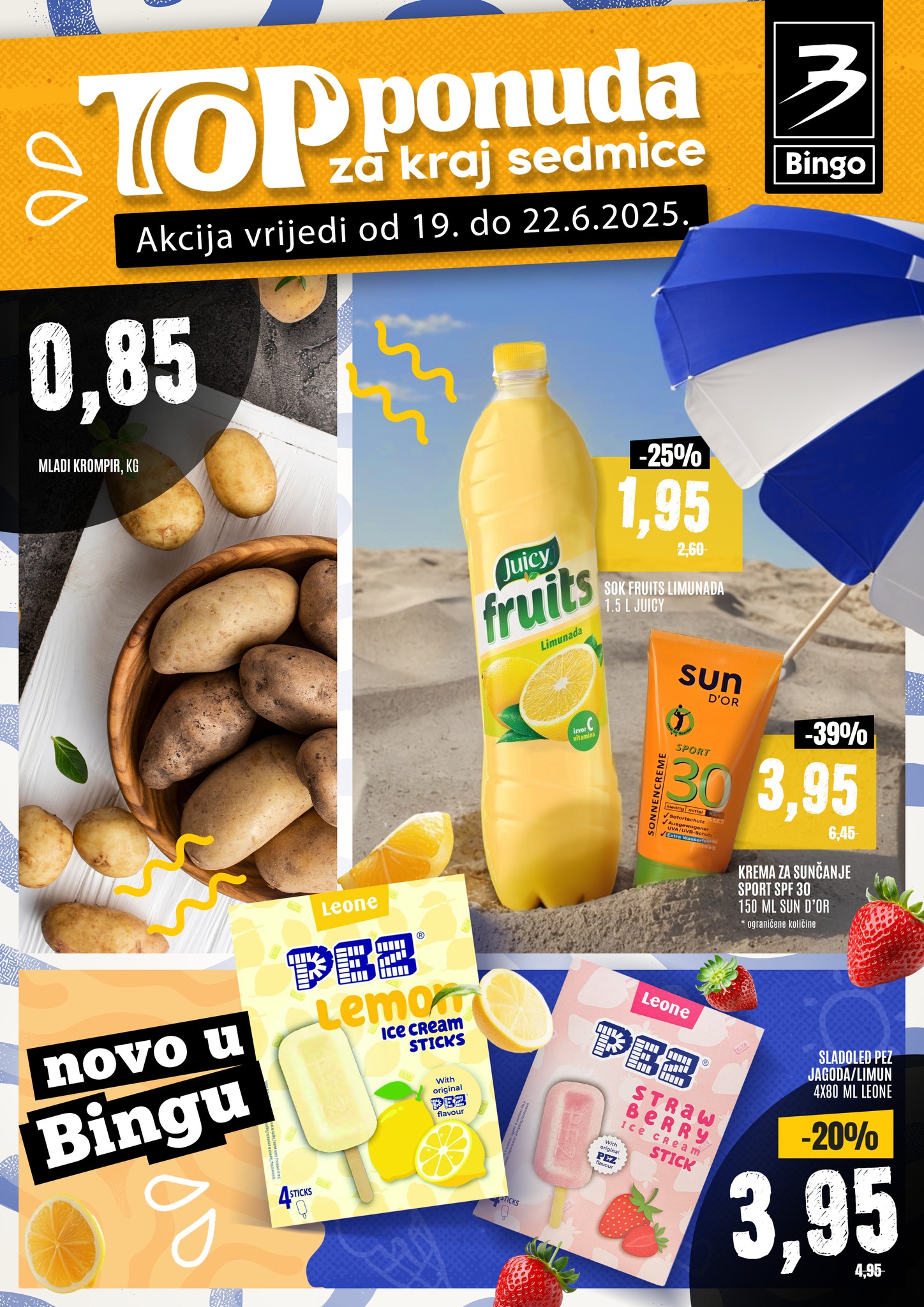 Bingo vikend akcija 19-22.6.2026.