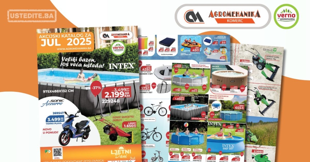 Verno by Agromehanika katalog juli 2025.