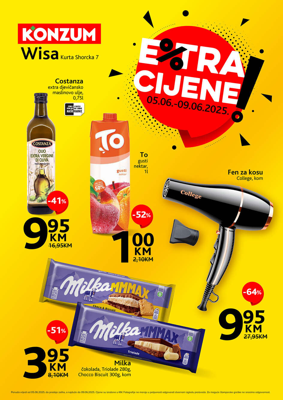 Konzum WISA 5-9.6.2025.