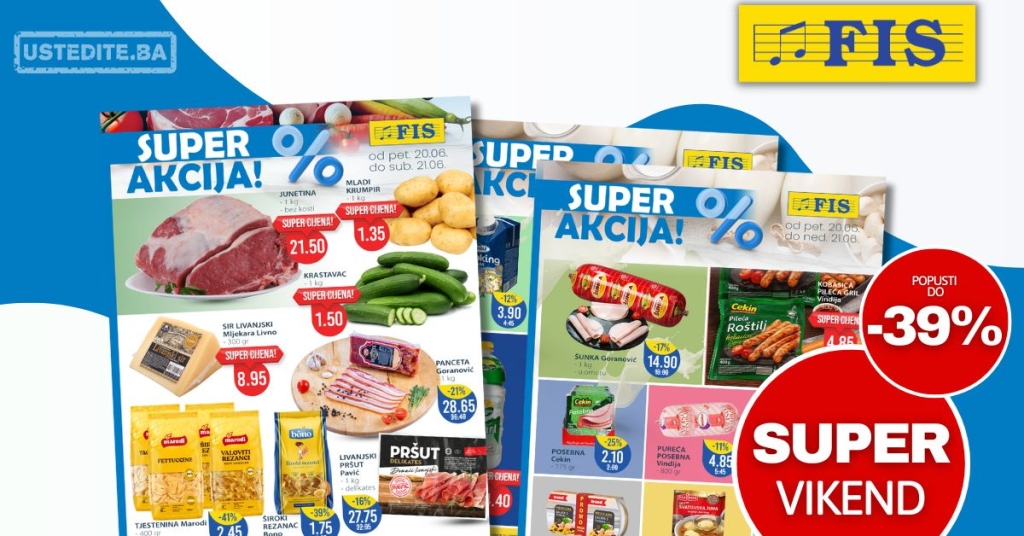 Fis vikend akcija 20-21.6.2025.