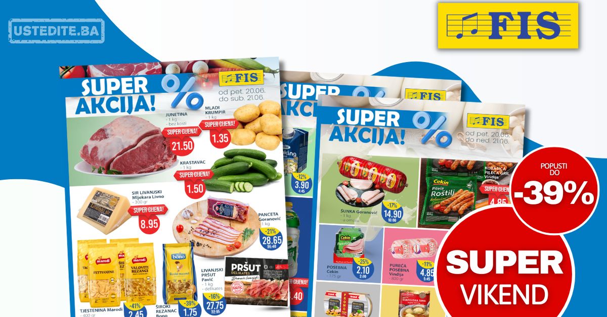 Fis vikend akcija 20-21.6.2025.