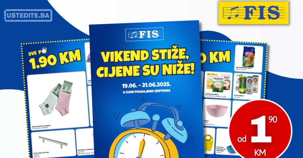 Fis vikend akcija 19-21.6.2025.