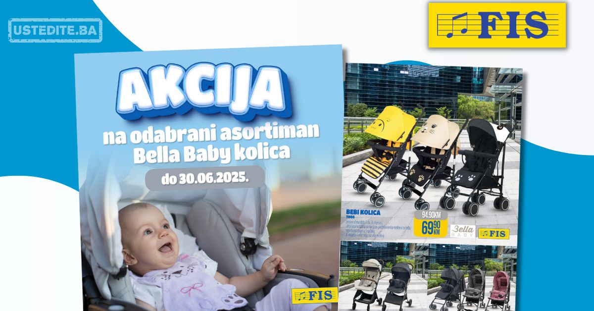 Fis SUPER AKCIJA dječija kolica