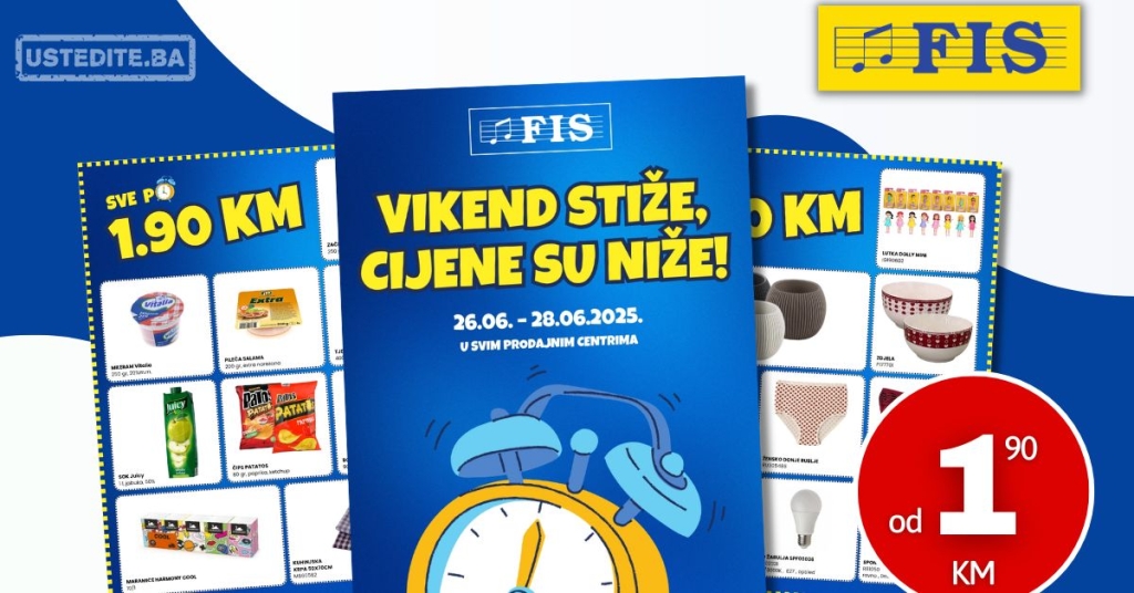 Fis vikend akcija 26-28.6.2025.
