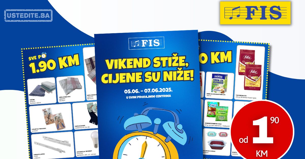 Fis vikend akcija 5-7.6.2025.
