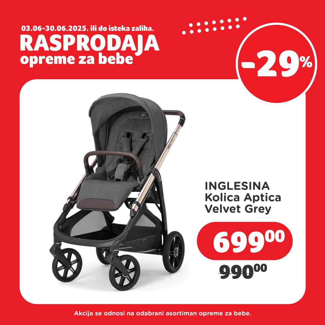 Aksa RASPRODAJA opreme za bebe