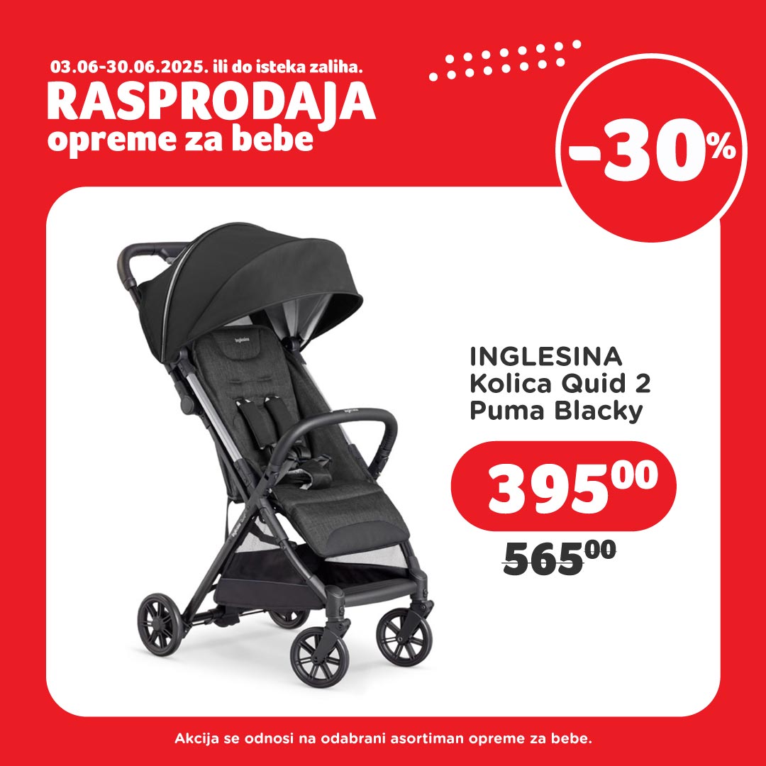Aksa RASPRODAJA opreme za bebe