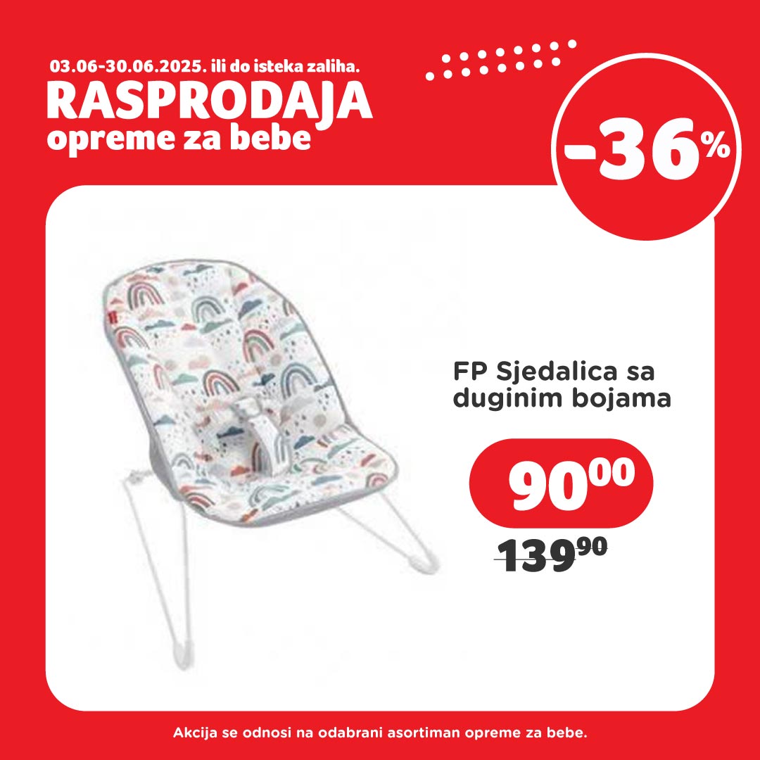 Aksa RASPRODAJA opreme za bebe