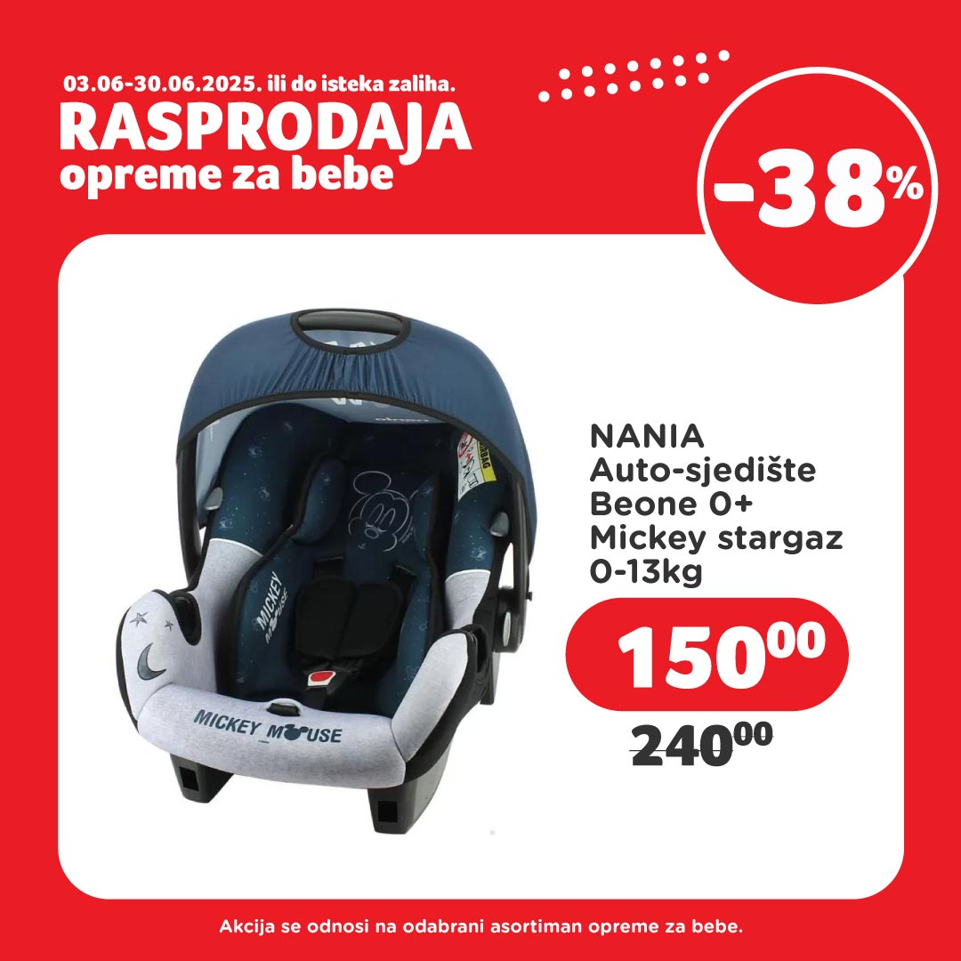 Aksa RASPRODAJA opreme za bebe