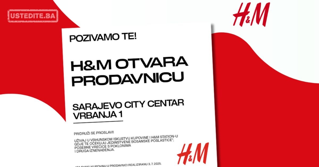 H&M Sarajevo VELIKO OTVORENJE