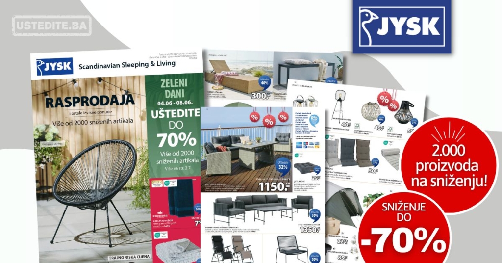 Jysk katalog 4-17.6.2025.