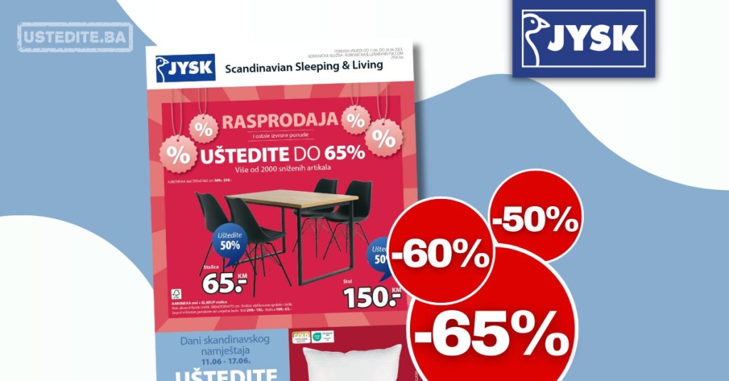 Jysk katalog 11-24.6.2025.