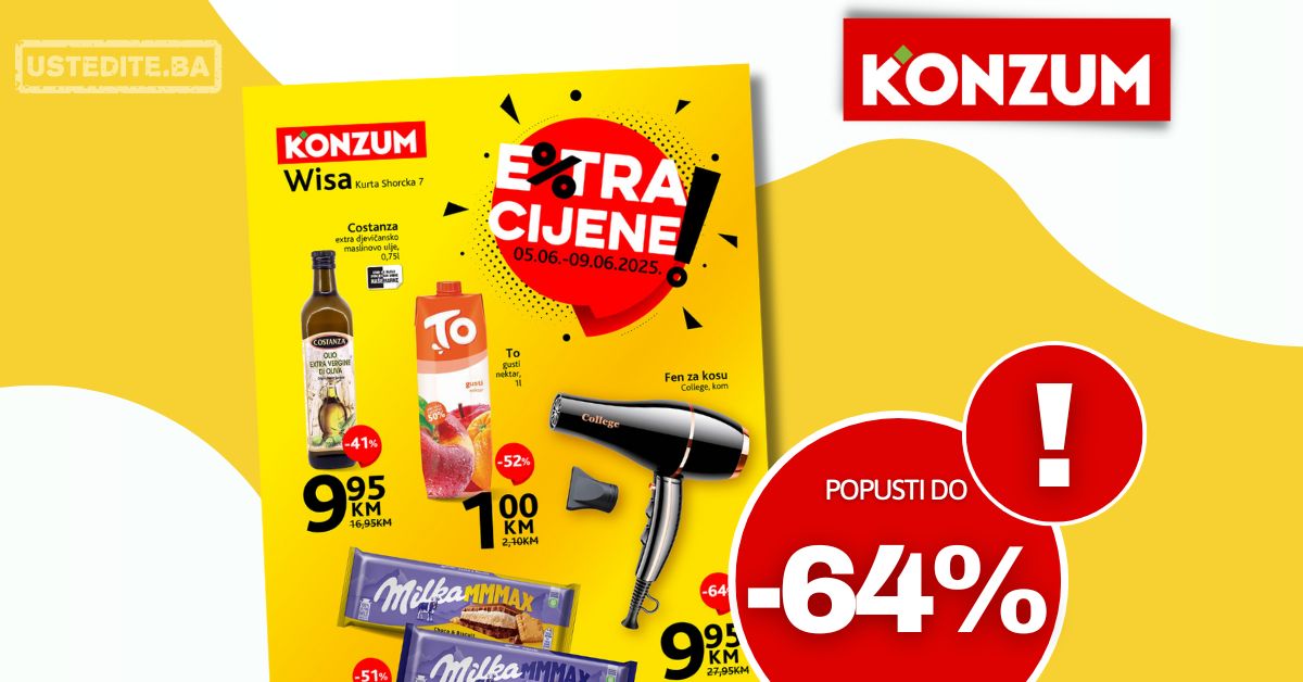 Konzum WISA 5-9.6.2025.