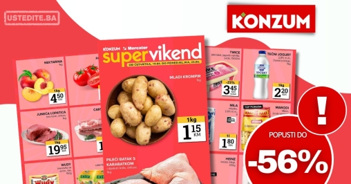 Konzum vikend akcija 19-23.6.2025.