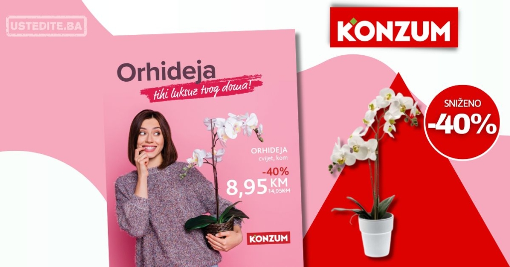 Konzum ORHIDEJA super cijena