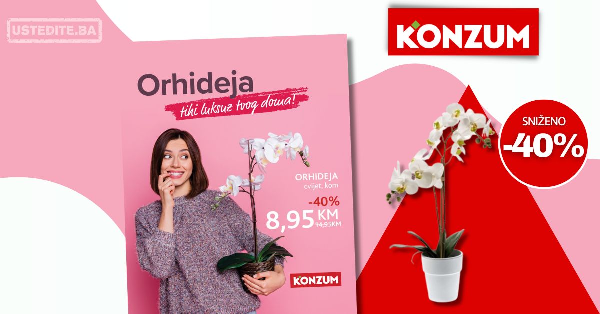 Konzum ORHIDEJA super cijena