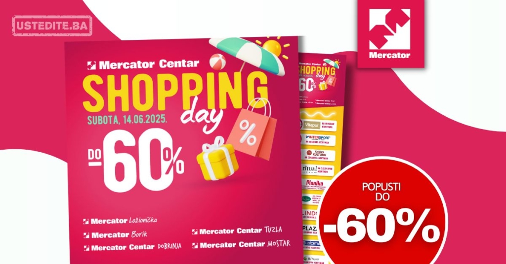 Mercator Shopping day