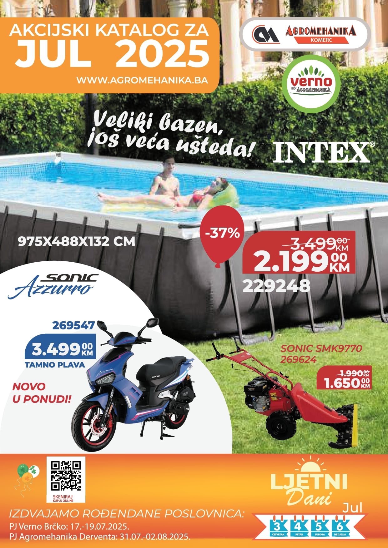 Verno by Agromehanika katalog juli 2025.
