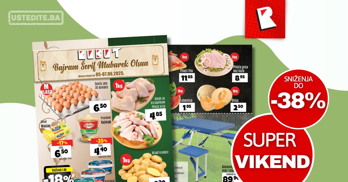 Robot vikend akcija 5-7.6.2025.