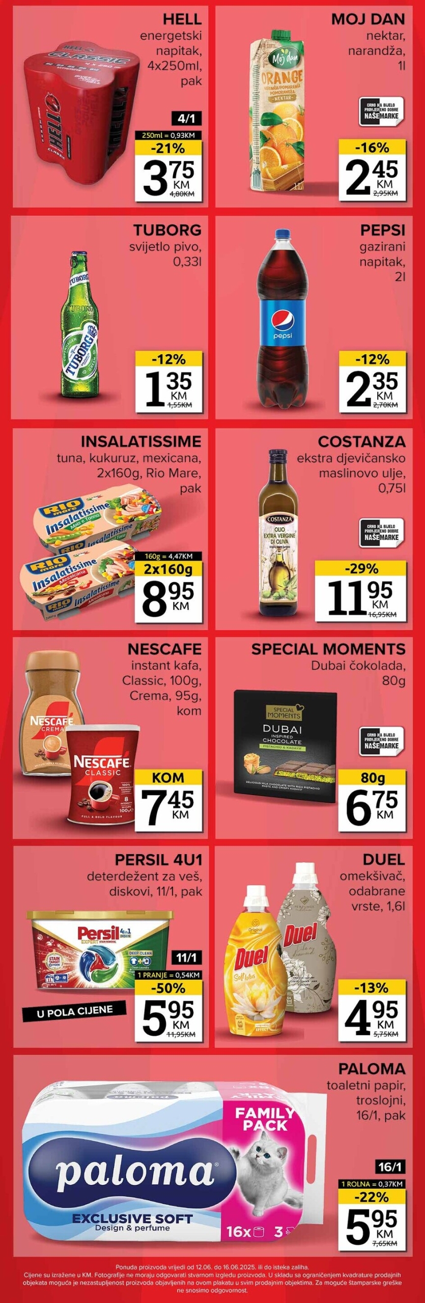 Konzum vikend akcija 12-16.6.2025.