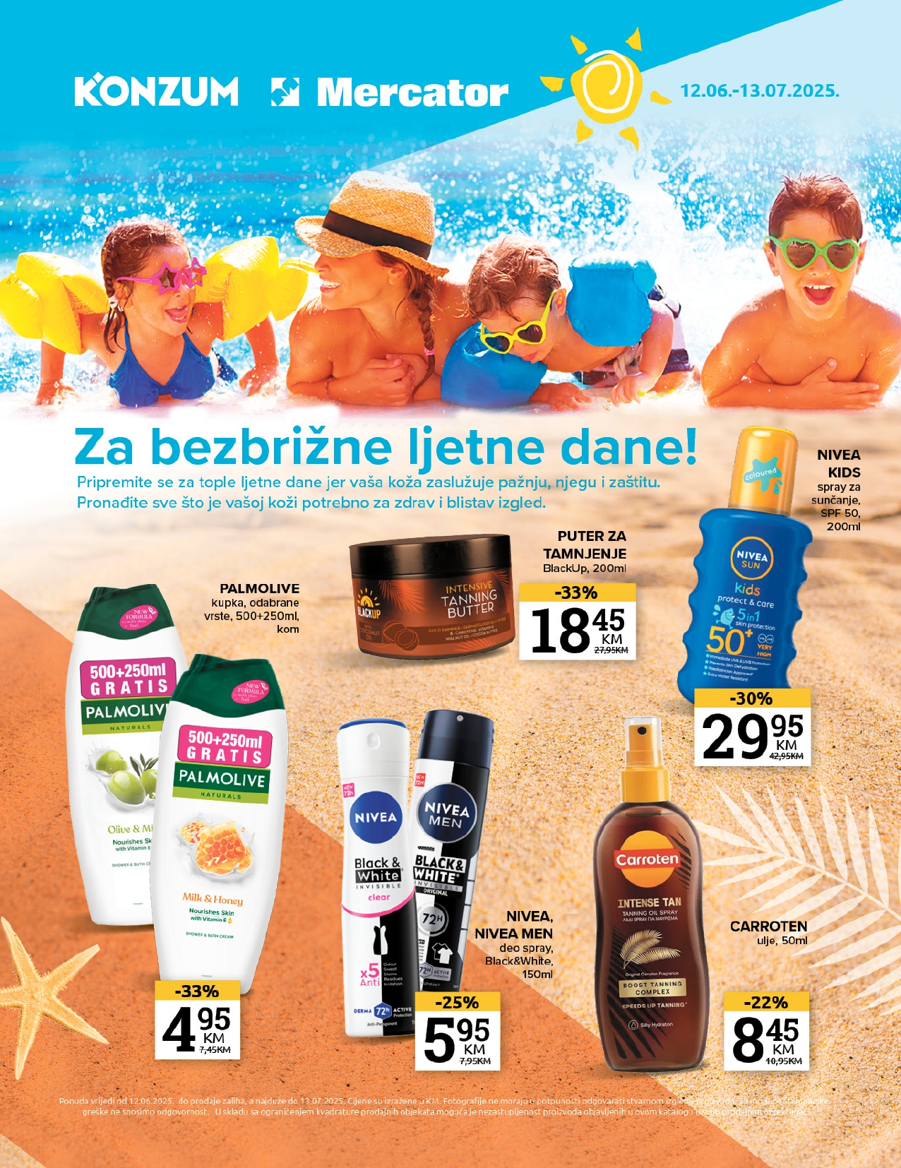 Konzum katalog LJETNO OSVJEŽENJE 12.6-13.7.2025.
