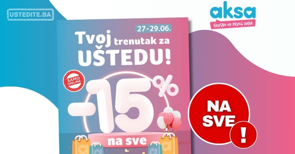 Aksa vikend akcija 27-29.6.2025.