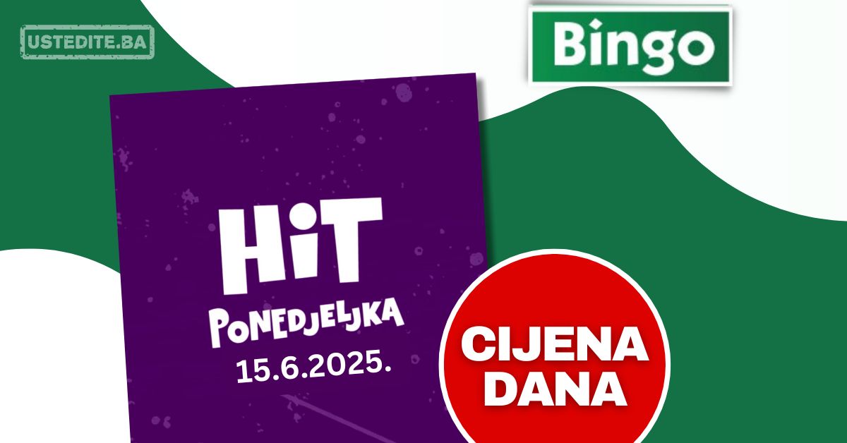 Bingo CIJENA DANA 16.6.2025.