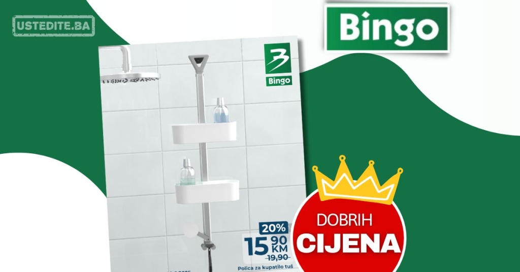 Bingo POLICA ZA KUPATILO – akcija do 30.6.2025.
