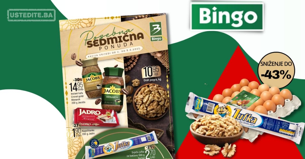 Bingo katalog SEDMIČNA PONUDA 2-8.6.2025.
