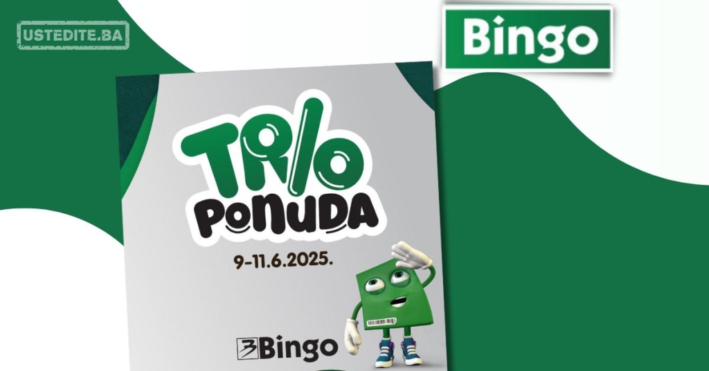 Bingo akcija TRIO PONUDA 9-11.6.2025.