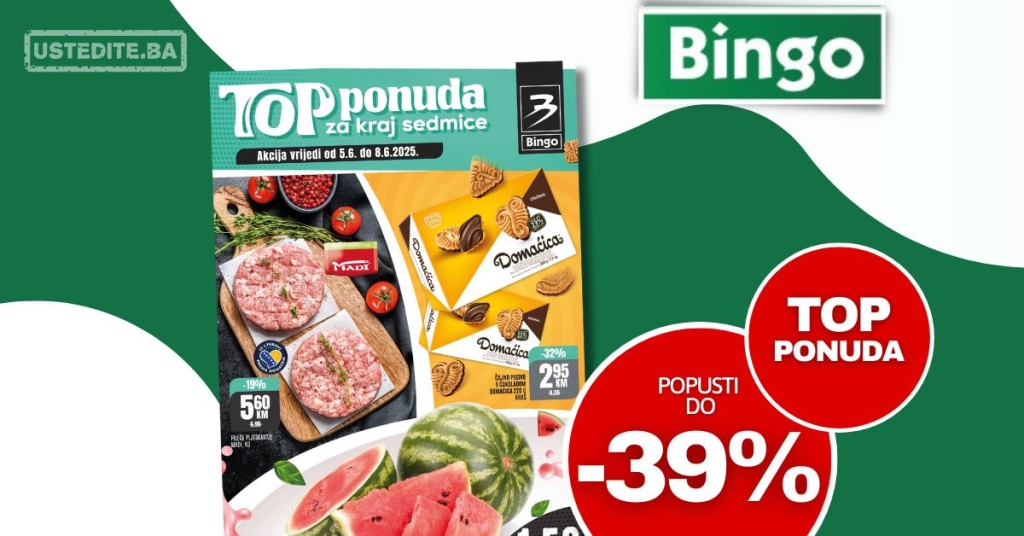 Bingo vikend akcija 5-8.6.2025.