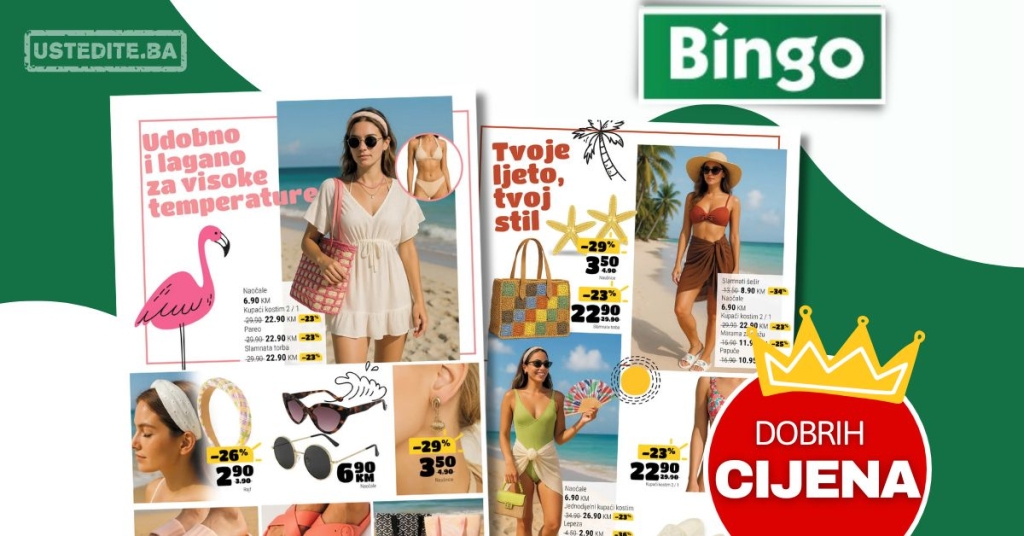 Bingo katalog LJETNA PONUDA - sniženje do 27.7.2025.