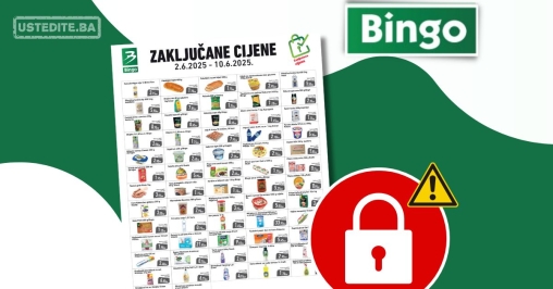 Bingo ZAKLJUČANE CIJENE