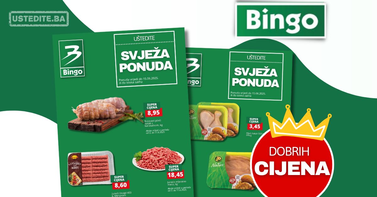 Bingo akcija SVJEŽE MESO